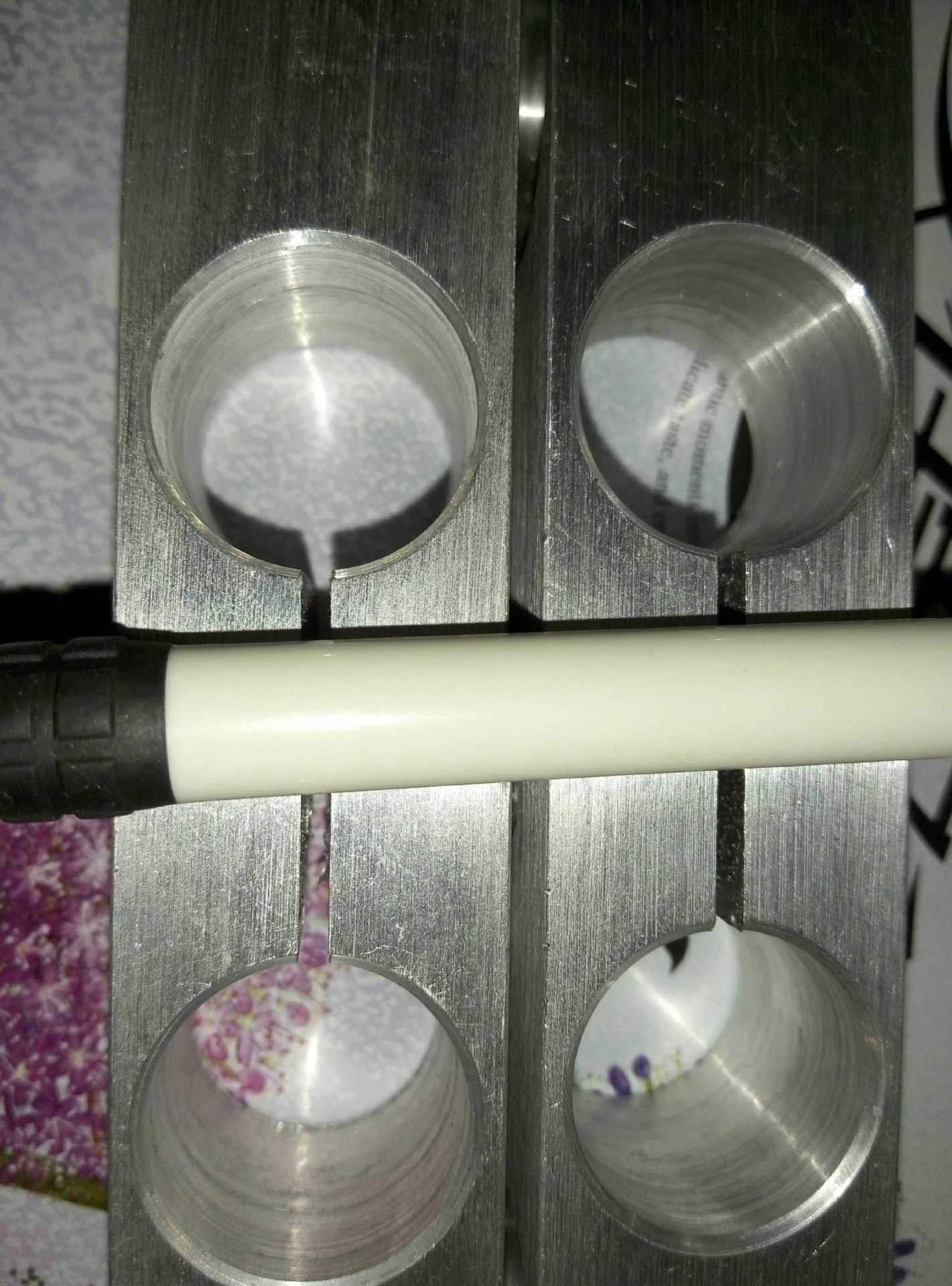 平行双孔固定夹8字型夹具光轴钢管固定块圆柱 棒 杆子支柱 支架