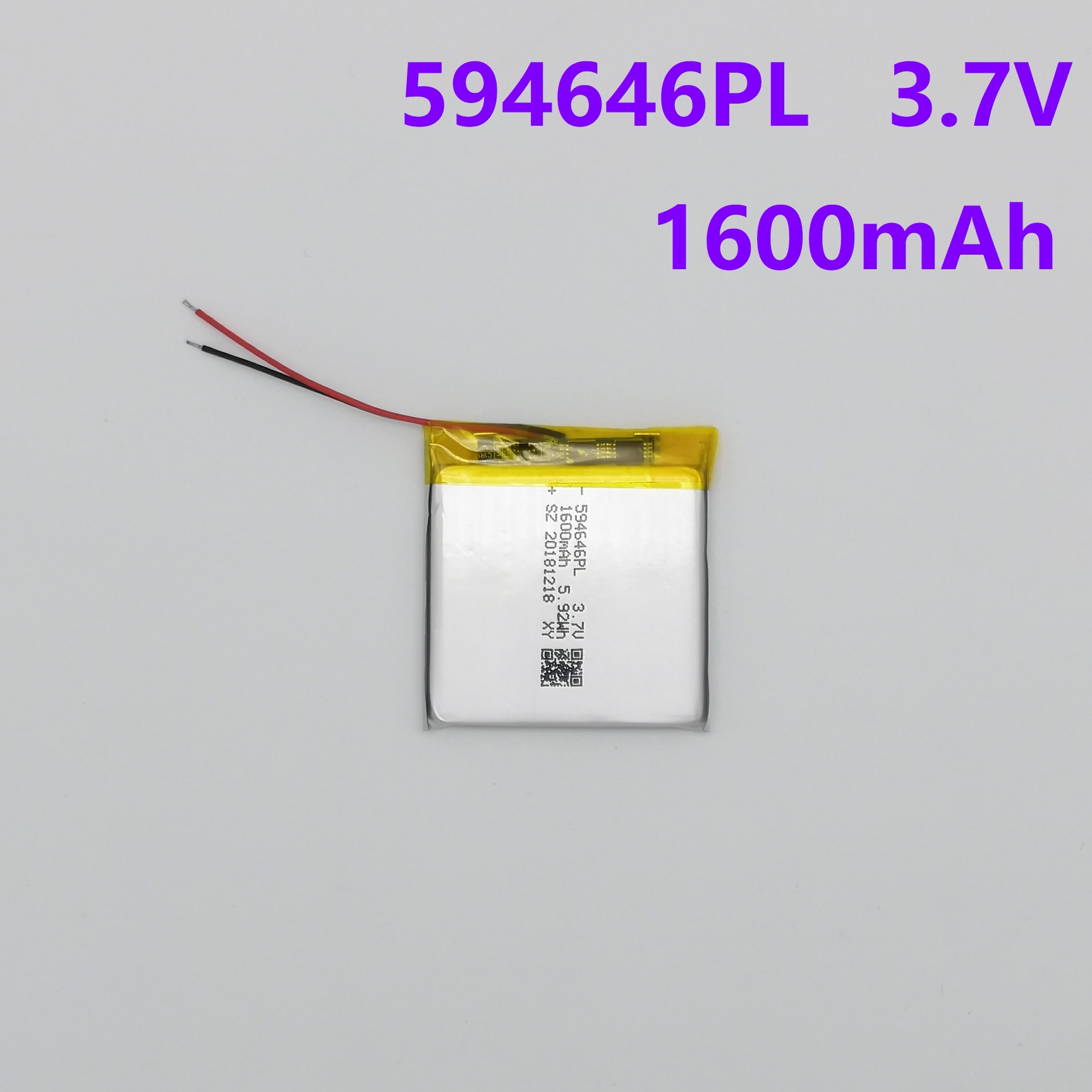 594646PL-1600毫安604545PL 数码产品电池