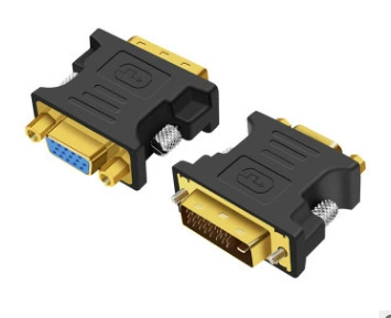 DVI в VGA адаптер DVI(24 5)to VGA Papture Графический переключатель монитора Конвертер головка