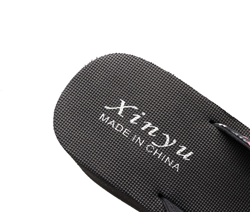  New Summer Thick Sole Slippers for Women Korean Style Puff Heel High Heel Herringbone Slippers for Women Riser Sandals