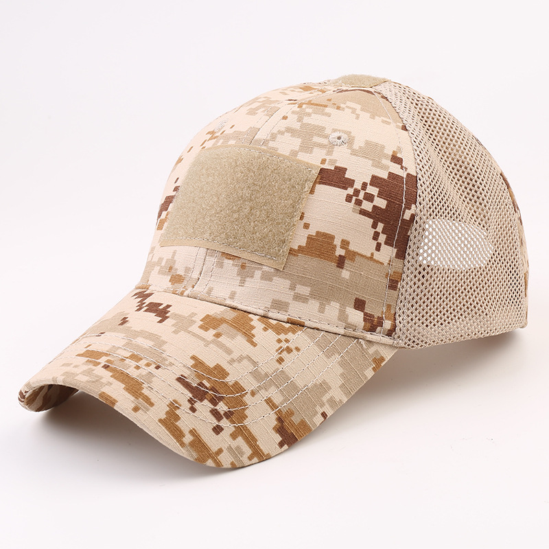 Los aficionados militares al aire libre Python gorra de béisbol de los hombres de camuflaje táctico sombrero deportivo Velcro casquillo enarbolado de una sola pieza de entrega al por mayor