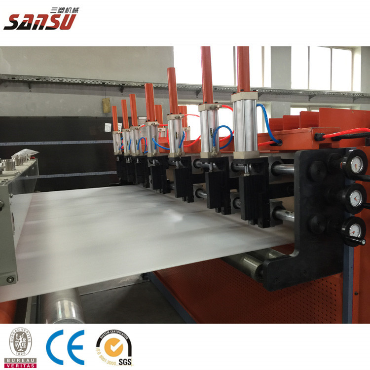 张家港厂家PC中空格子板片材生产线设备 塑料机械设备