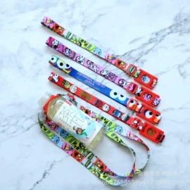 证件卡、挂绳;织物皮革印刷;吊裤带、背带