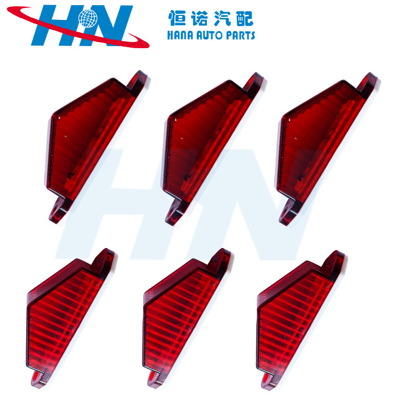 FUENTE fabricante de ventas transfronterizas camión universal D señal lateral ancho de luz advertencia anticolisión luz trasera