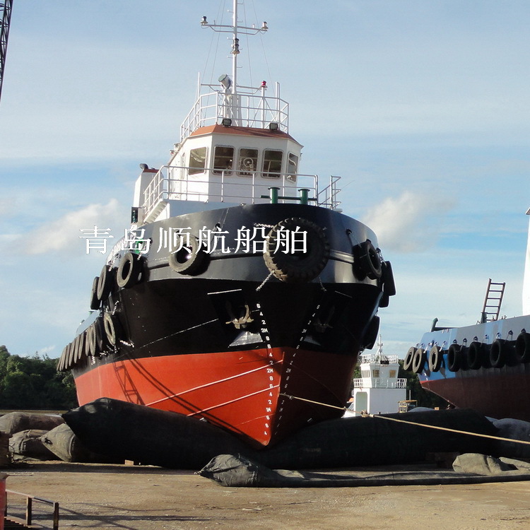 优质天然橡胶耐磨高压防爆安全船用下水气囊