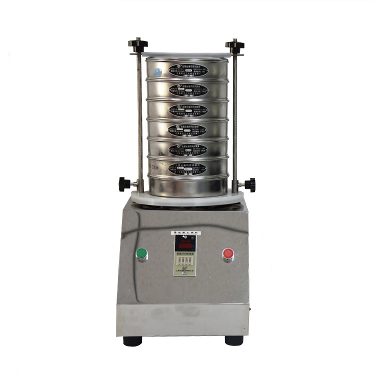 多层实验室检验筛分设备 不锈钢圆形试验筛 200标准振动试验筛机