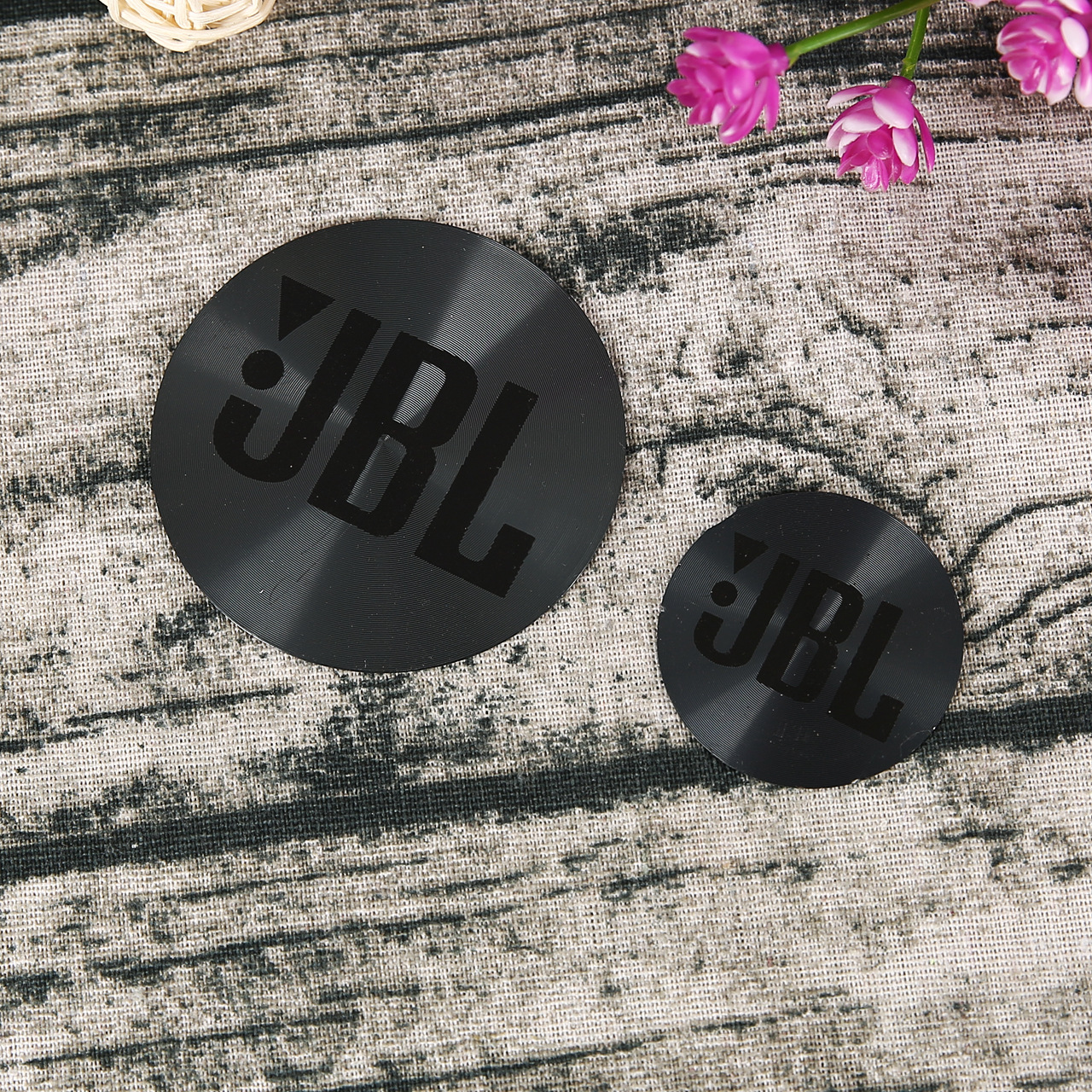 厂家定 制CD纹铝片 阳极氧化CD纹铝片 太阳纹铝片可定 制丝印logo