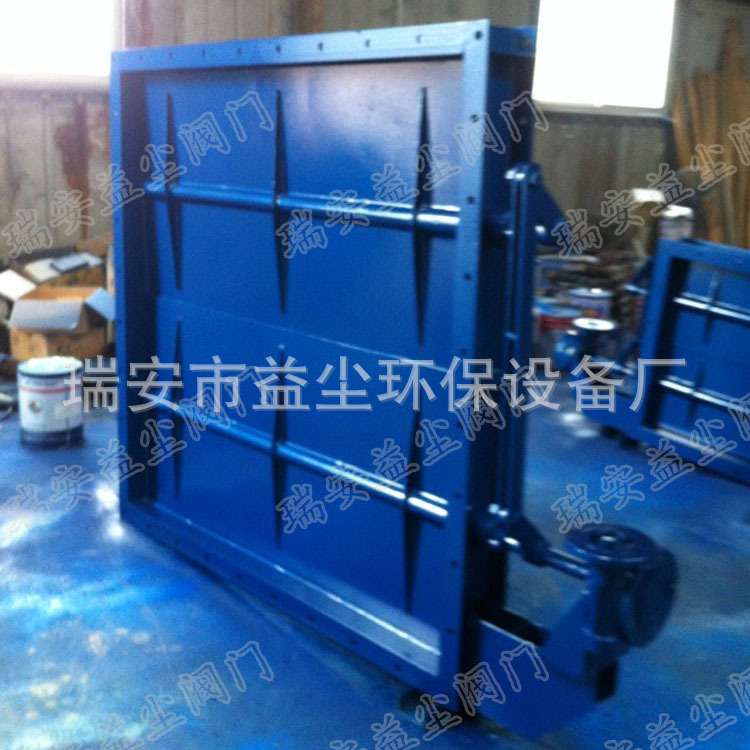 大口径电动百叶阀 电动方型百叶窗蝶阀 方型多叶蝶阀口径2500