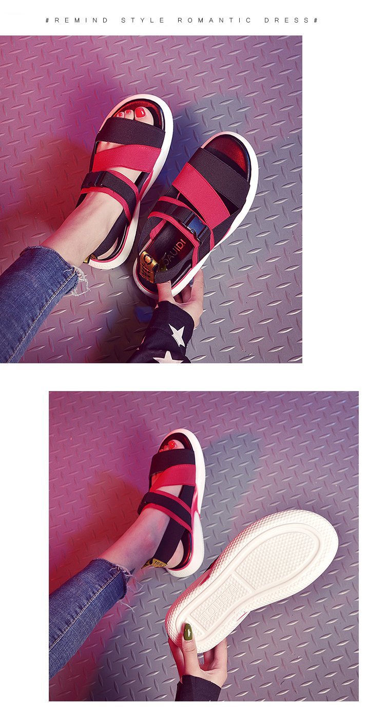 Chaussures été pour femme en Caoutchouc - Ref 3346874 Image 16