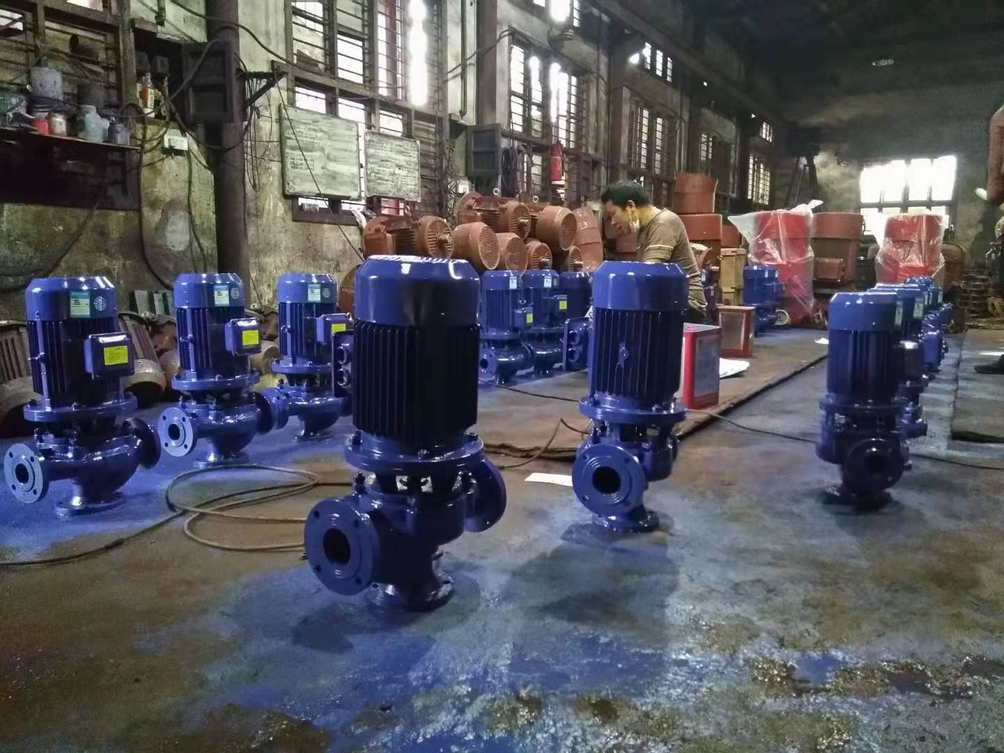 A沂洺 供应 ISG20-110立式管道离心泵 增压泵清水泵化工泵