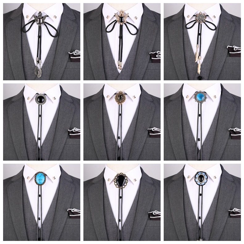 Moda coreana águila barroco polo corbata traje camisa joya pajarita collar ventas directas de la fábrica