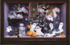 Electric glossy decorations for kindergarten, halloween