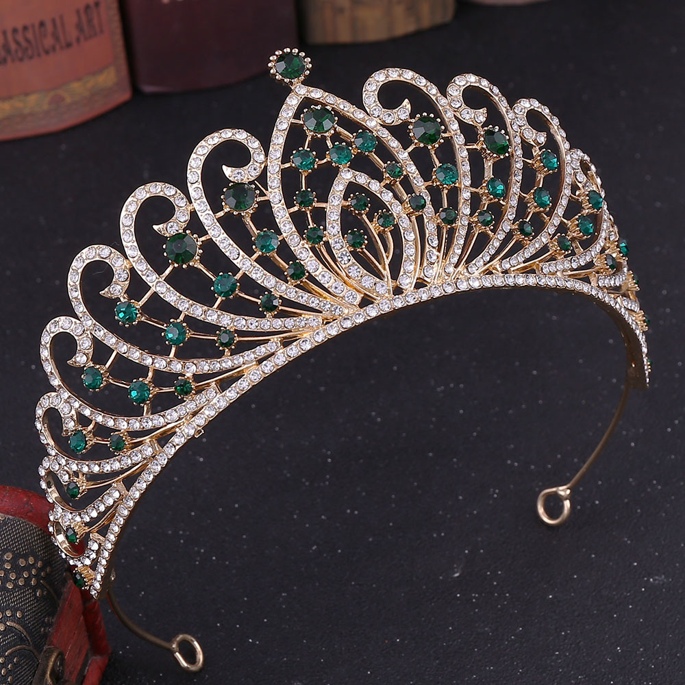 Fashion Crown Alloy Rhinestone Crown 1 Piece display picture 3