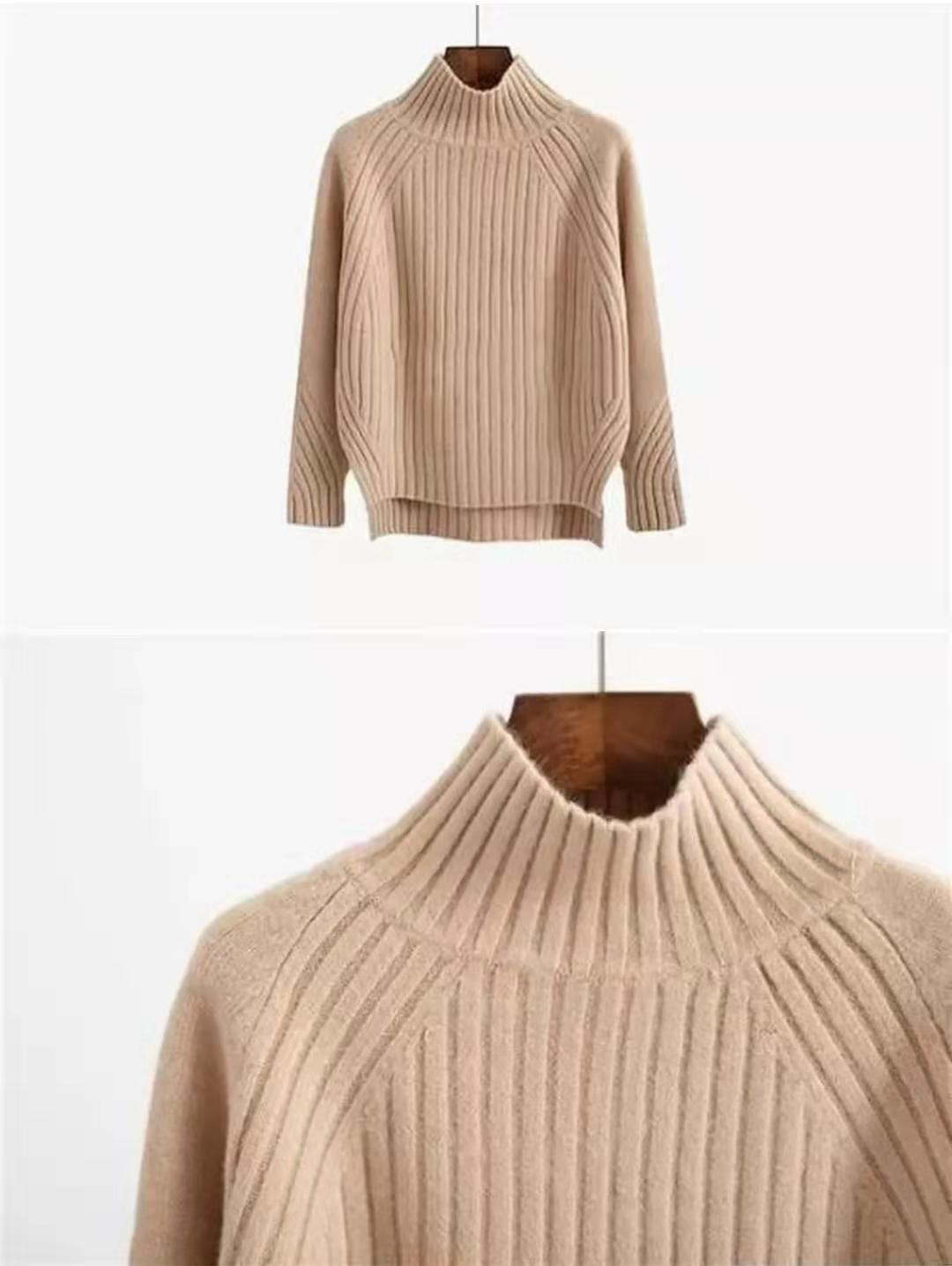 Women's Sweater Long Sleeve Sweaters & Cardigans Patchwork Casual Solid Color display picture 3