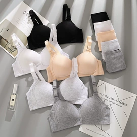 中老年文胸;无钢圈文胸;调整型文胸