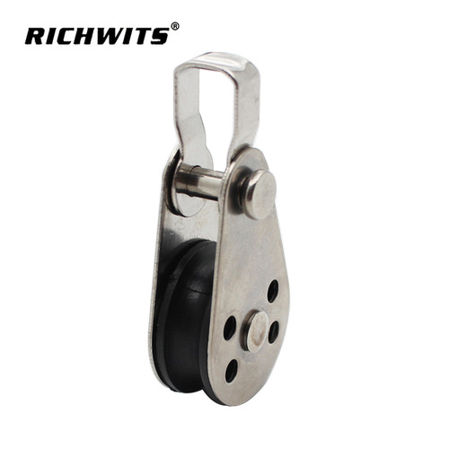 Stainless steel pulley Nylon pulley Sailing yacht ship pulley Nylon rope pulley Swing pulley