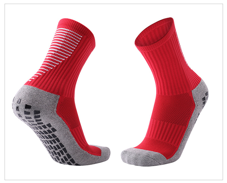 Asciugamano sportivo per adulti, traspirante, antiscivolo, resistente all'usura, assorbente per il sudore, spesso, a metà polpaccio, Mingjun Dot Glue_voghion.com