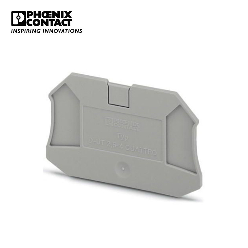 菲尼克斯 端板接线端子凤凰端子附件灰色 - D-UT 4-QUATTRO HV