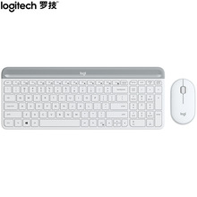 罗技（Logitech）MK470 全尺寸超薄 家用办公F无线键盘鼠标套装