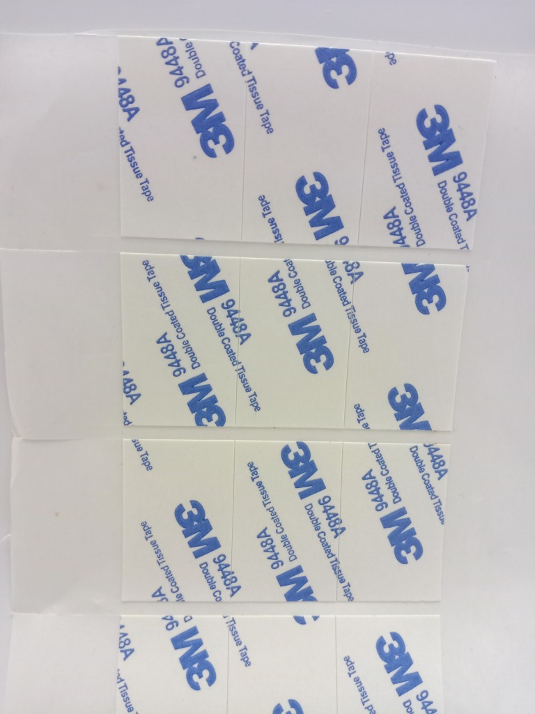双面胶9448模切订指 汽车支架摆件胶 透明 可移水洗胶