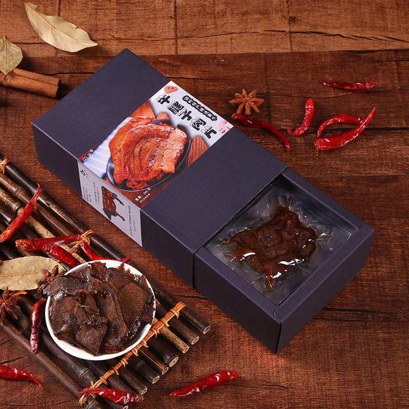Lake Ridge Top round Air drying Dried beef Special purchases for the Spring Festival snack Honey Shredded Beef Gifts leisure time snacks Gift box packaging