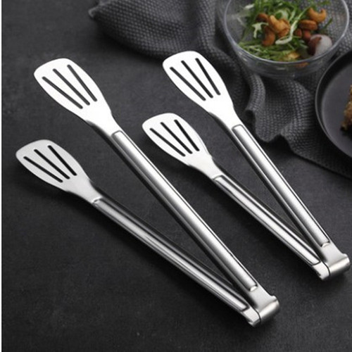304 stainless steel food clips thickened barbecue clips three-line steak clips kitchen bread cake clips baking tools