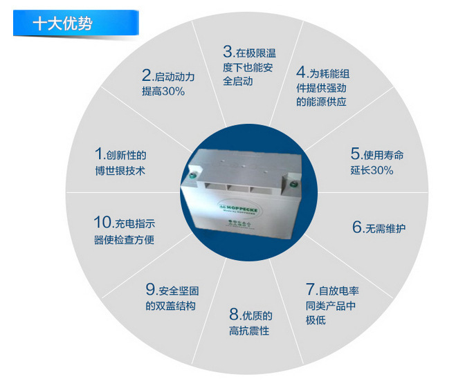 德国松树蓄电池HC121200荷贝克12v35ahHOPPECKE