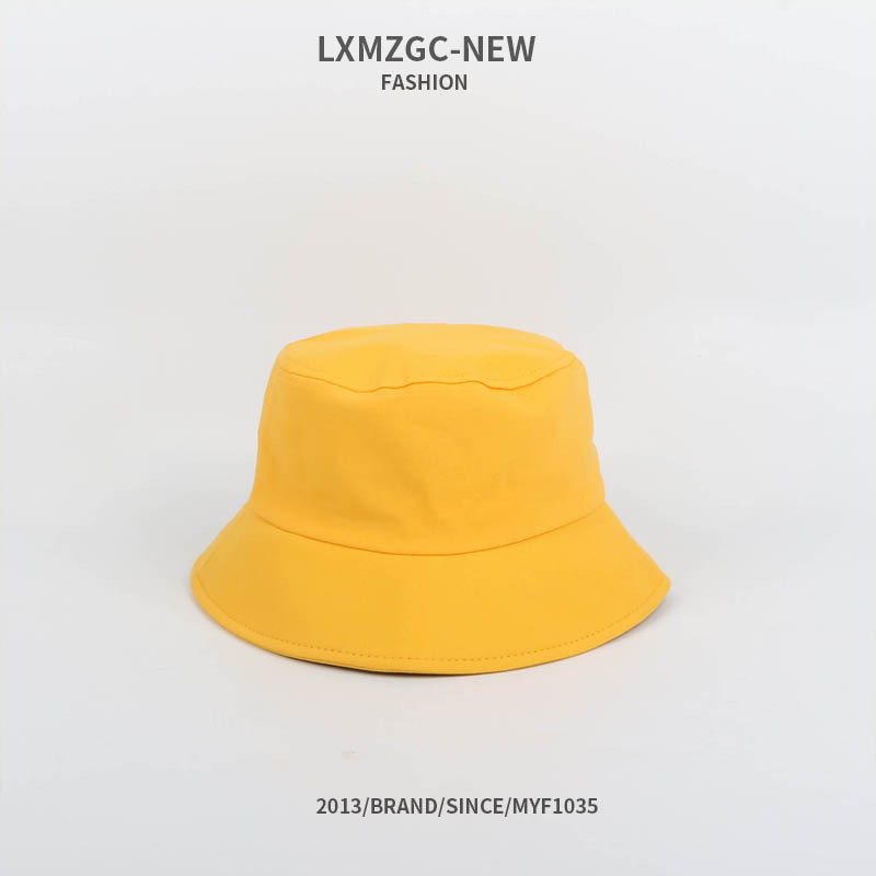 Spring New Fashion Candy Color Simple Wild Fisherman Hat Wholesale display picture 5