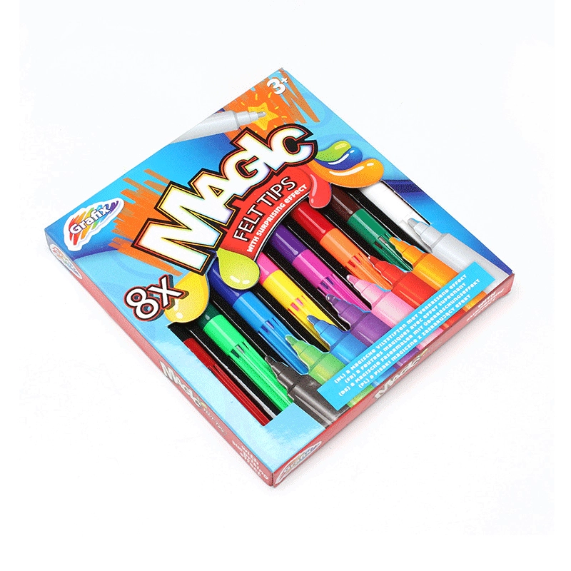 Magic children's brush, watercolour, crayons, comics, Amazon, washable, 9 pieces