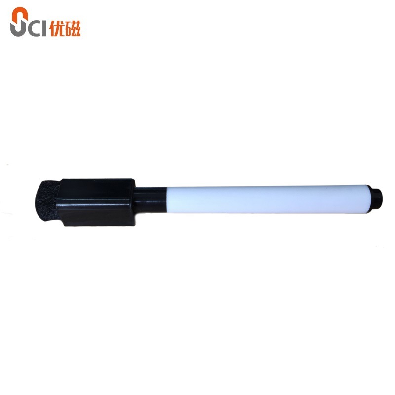 細頭彩色磁性白板筆可擦寫帶磁帶刷帶擦頭廠家直銷貨源充足易擦除