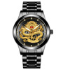 Waterproof mechanical ruby fashionable men's watch for elderly, for middle age