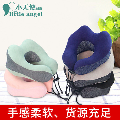 创意时尚高端u型枕慢回弹记忆棉枕头 户外旅行枕办公午睡颈枕定制