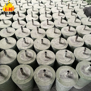 钢包透气砖 精炼砖芯 钢包底水口座砖 厂家现货-阿里巴巴
