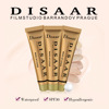 Cross -border DISAAR small gold tube concealer long -lasting makeup liquid foundation