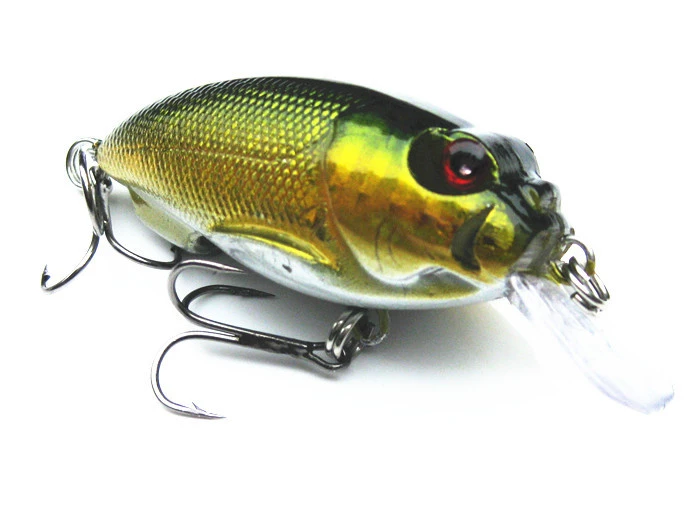 Приманка-вертушка Crankbait, 7 см 11 г, ловля на глубине 0,8–3,5 м, мультицвет 5‑образная фактура жирной породы