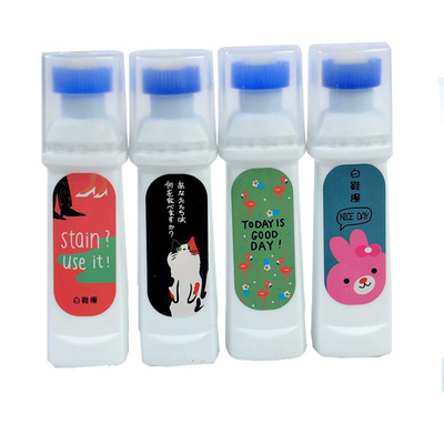 抖音同款小白鞋擦鞋神器带刷头擦鞋清洁剂增白去油污黄边海绵擦