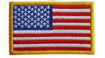 Cross-border exclusive supply of embroidered fabric Velcro armbands, NAS space agency, space agency badge patches