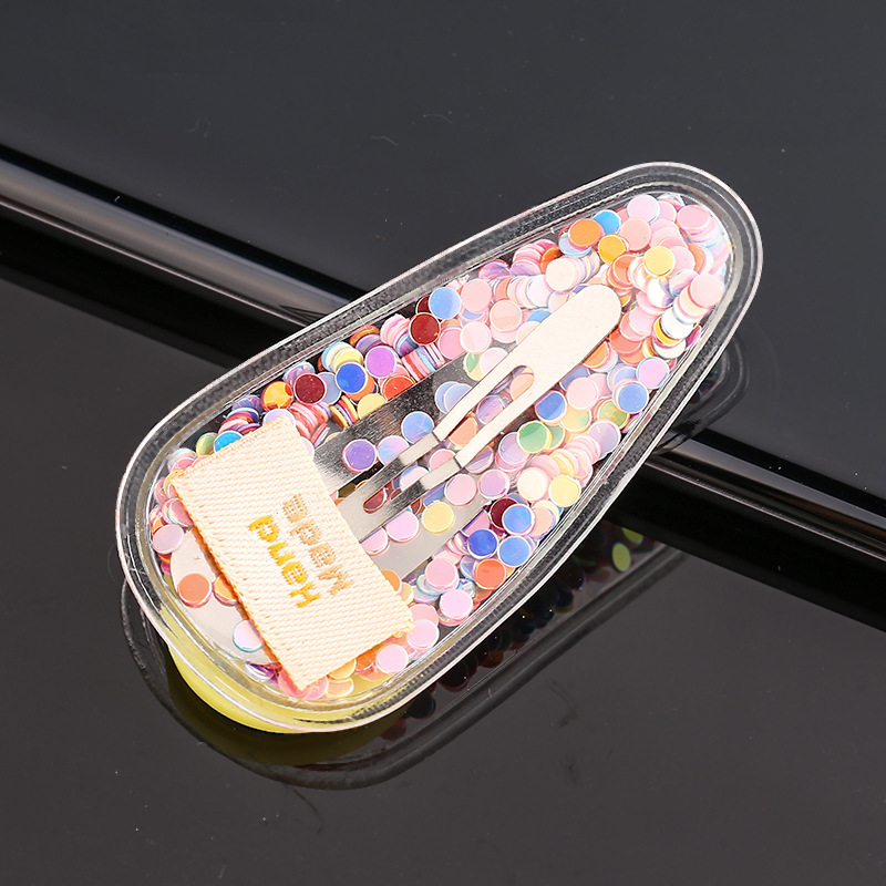 Cute Style Cute Fruit Sequin Plastic Hair Clip 1 Piece