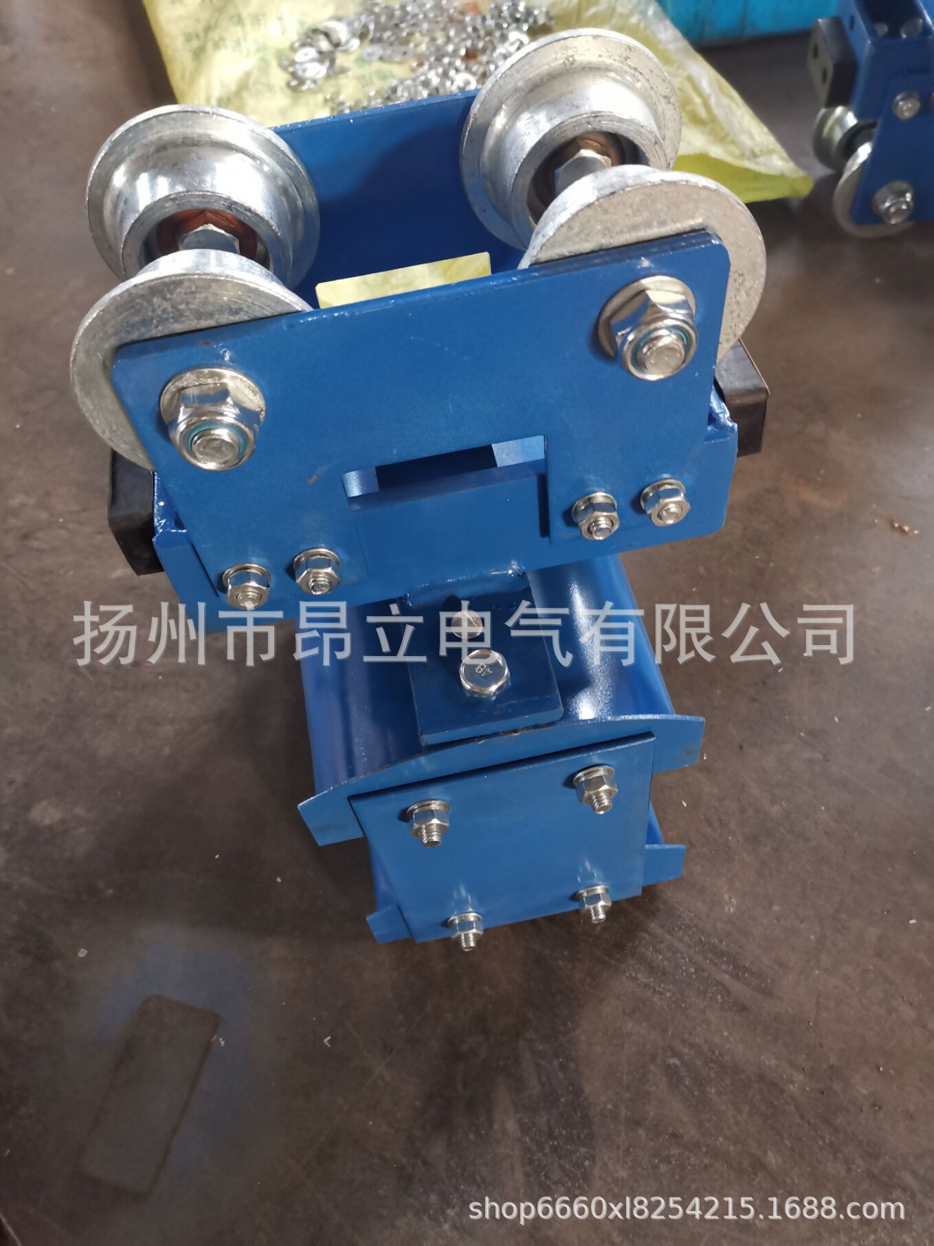 工字钢电缆滑车CH-II 工字钢14号10号小滑车 双层起重机电缆滑车