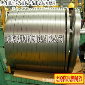 dt4e纯铁冷轧卷料可加工材料