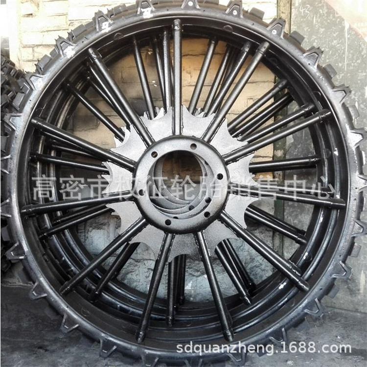 现货水田高花插秧机轮胎1.5米10个撑1.6米11个撑1.8米11个撑