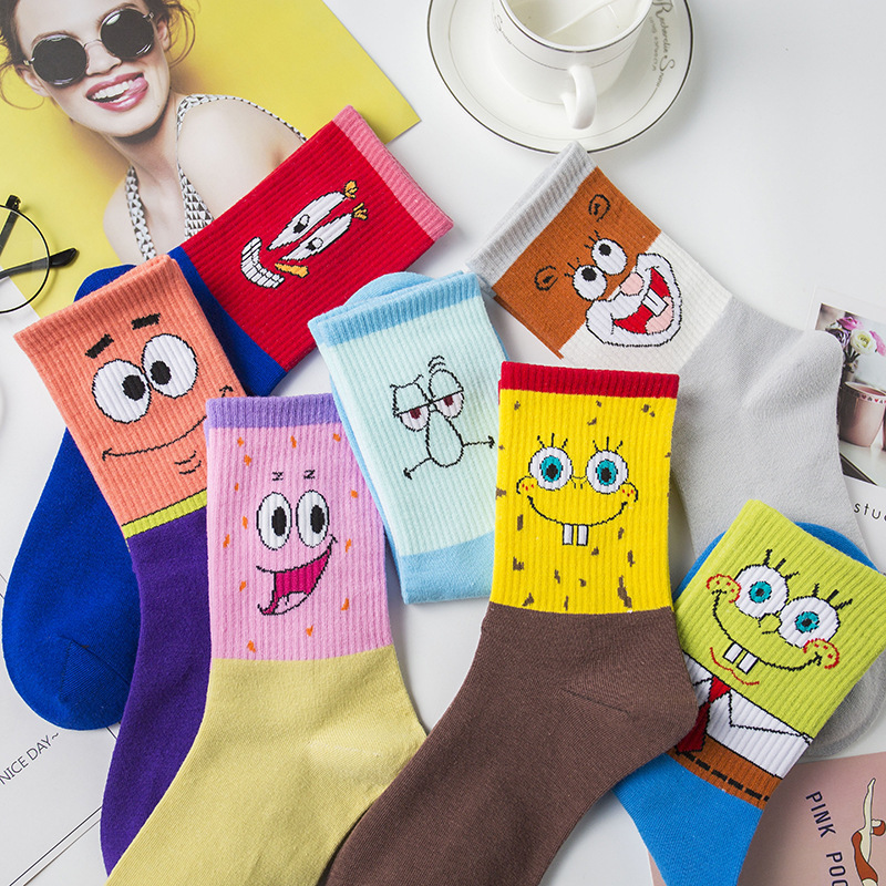 womens-trendy-cartoon-long-tube-socks-colorful-letter-student-smiley-face-socks-loose-cotton-sports-leisure womens-trendy-cartoon-long-tube-socks-colorful-letter-student-smiley-face-socks-loose-cotton-sports-leisure