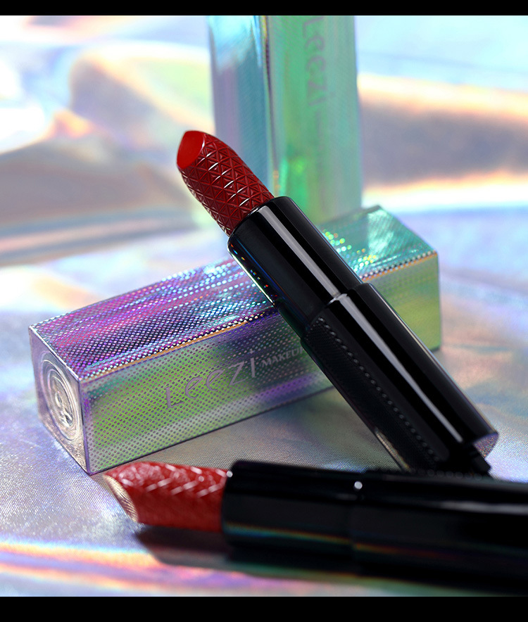 Three-color Lipstick Matte Multi-color Lasting Moisturizing Non-stick Cup Lipstick display picture 4