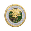 Aircraft carrier, coins, metal badge, medal, USA