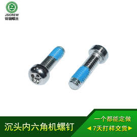 特殊不锈钢螺丝非标PM6X20X9.5盘头异形防盗螺丝钉紧固件螺栓