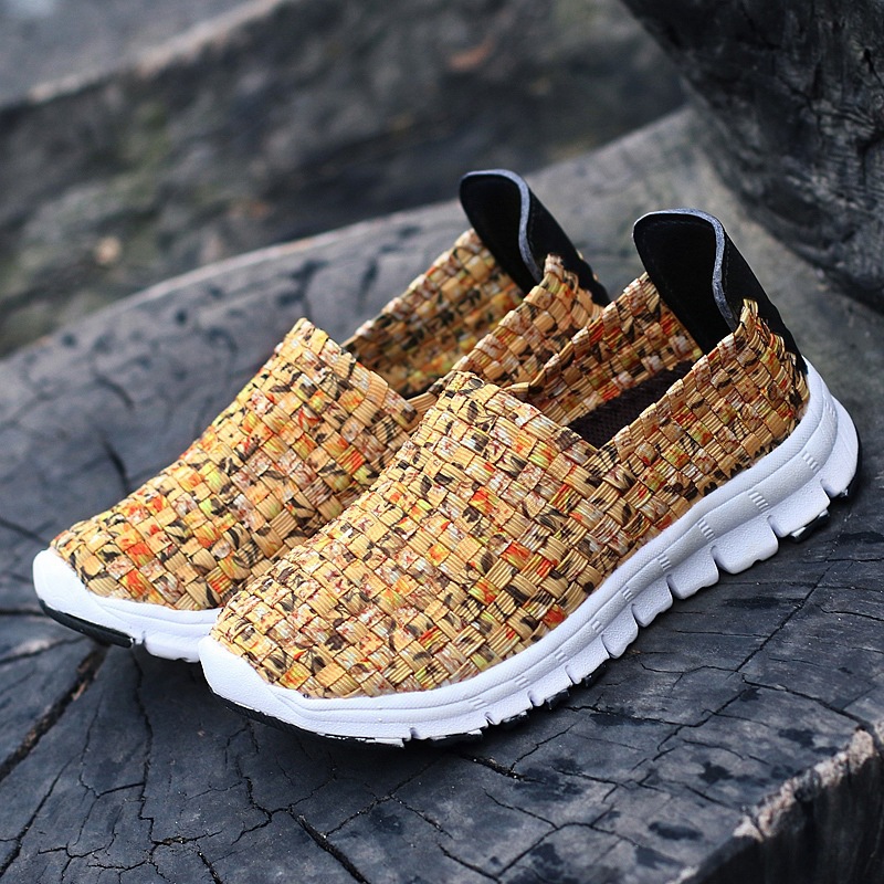 Autumn summer fashionable camouflage woven casual footwear