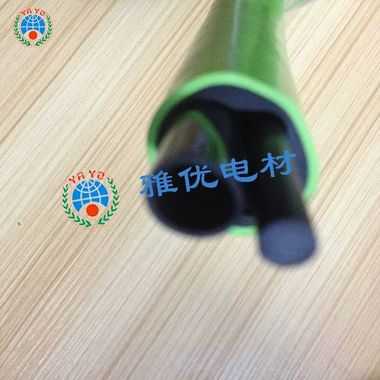 厂家供应PU聚氨酯双芯多芯气管 PA尼龙多芯管 线束套管 集成线管