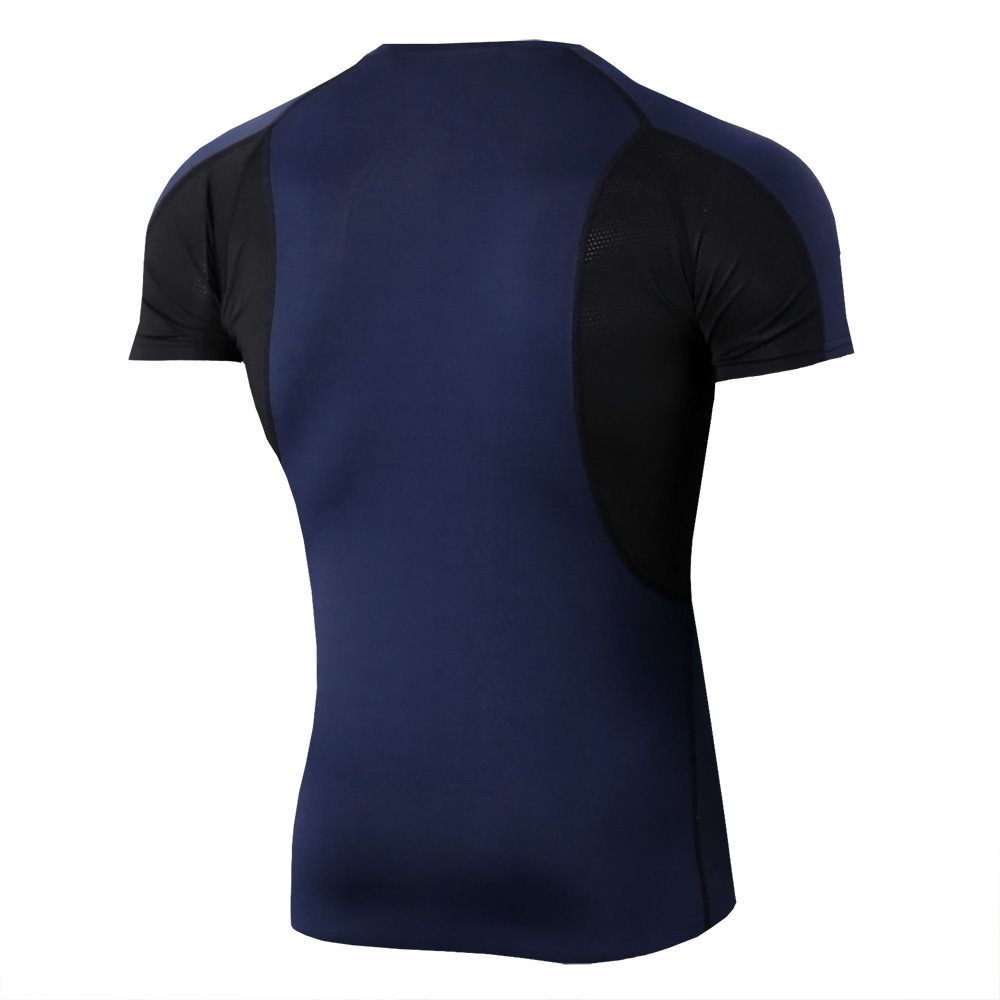 Men's Solid Color Casual Round Neck Collarless Short Sleeve Slim Men's T-shirt display picture 16