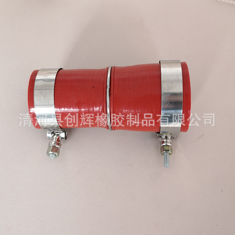 廠家直銷供應紅色藍色耐高溫低溫矽膠管汽車改裝進氣進水矽橡膠管