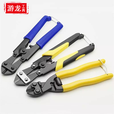虎豹迷你断线钳钢筋剪省力断绳钳断丝钳子钢丝剪铁丝钳金虎断丝钳|ms